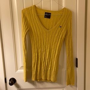 Yellow sweater from American Eagle